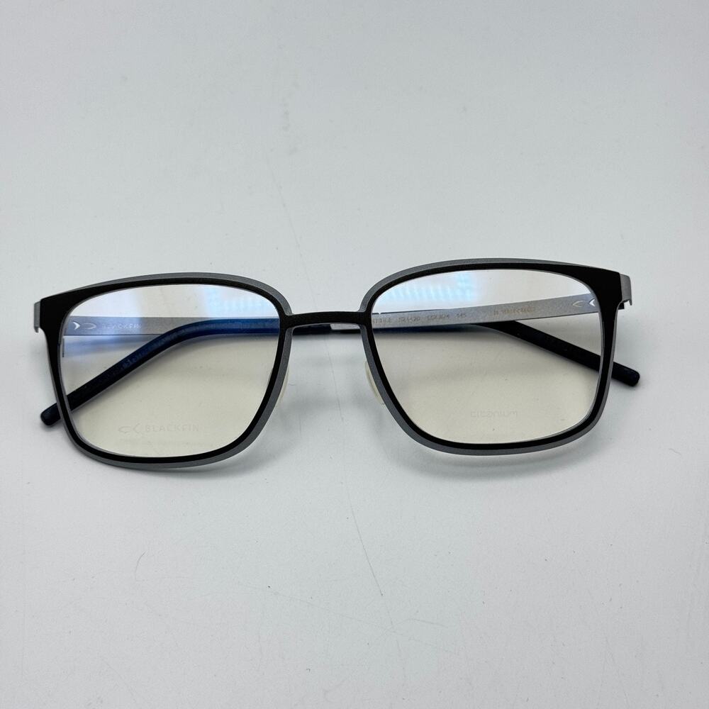Blackfin Eyeglasses Frames Ocean Ridge BF831 Col. 874 Gray Square 52-20-145 New
